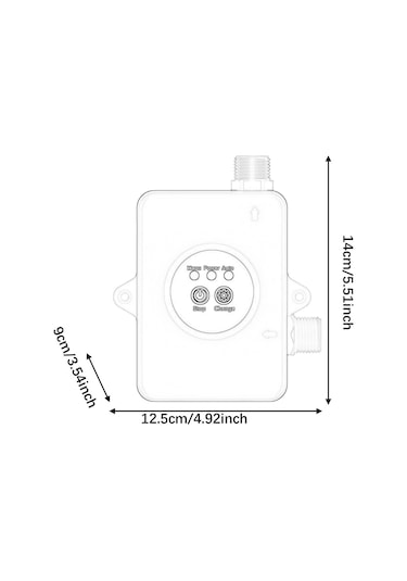 Suntek Su Basınç Arttırıcı Pompa Sessiz 35l/dak 24v Beyaz