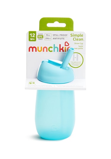 Munchkin Simple Clean Pipetli Alıştırma Bardağı 12+ Ay Mavi 296 ML Mavi