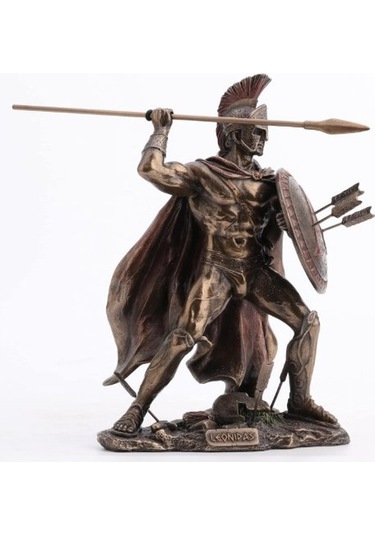 Veronese Design Leonidas Heykel Yunan Savaşçısı