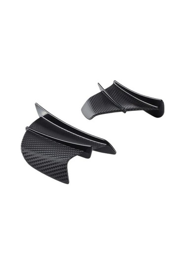 Novahub Rüzgarlık Kanadı Evrensel Motosiklet Aksesuarı - Abs Malzemeli Spoiler & Kanat Seti 56794182
