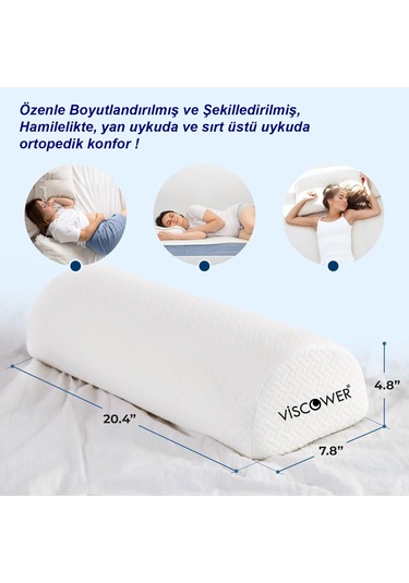 Viscower Ortopedik Bacak Arası Ve Hamile Yastığı