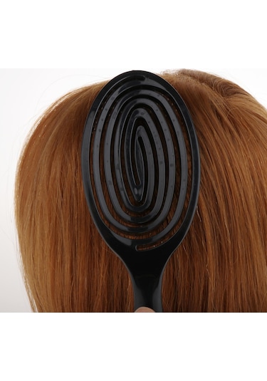 Suntek Dolaşık Açıcı Tarak Saç Fırçası Siyah