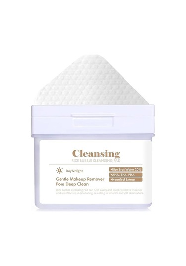 Dermal Rice Bubble Temizleme Pedi Makyaj Temizleyici Peeling Etkili Ve Nemlendirici Temizleme Pedi