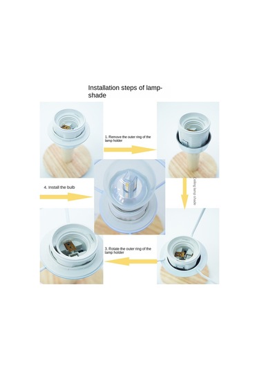 Cbtx Ta-066 Ahşap+kumaş Kademesiz Karartma Gece Lambası Usb Led Masa Lambası Ev Dekorasyonu - Ears Of Wheat