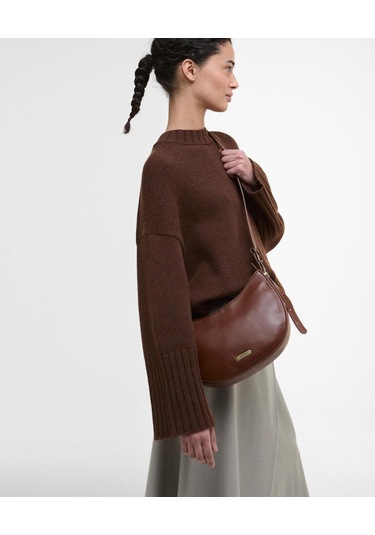Barbour Sorrel Deri Sling Kol Çantası Br11 Brown Kahverengi