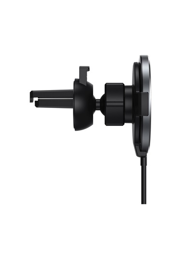 Butu Ys12 Araç Hava Firar Montajı Ayrılabilir 15w Max Manyetik Kablosuz Şarj Cihazı Siyah