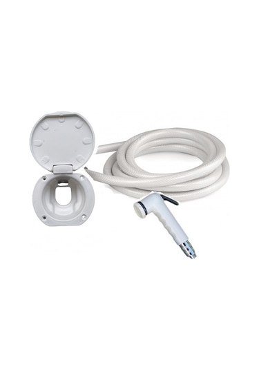 Tekne Dış Duş Sistemi. Karavan Dış Duş. Yerli Yuva. Hortum 2.5mt