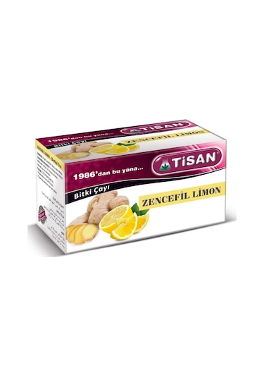 Tisan Zencefil Limon Çayı