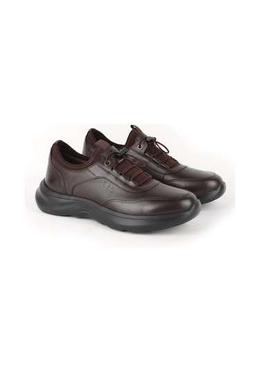 Lbr H1071 Erkek Deri Casual Ayakkabı Kahve