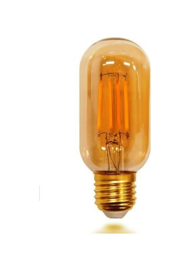 T45 Rustik Led Ampul 4w E27 Duy 2700k Amber Cam Dekoratif Vintage