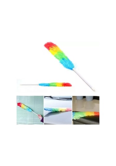 Gökkuşağı Renkli Toz Alma Püskülü Clkn-1849