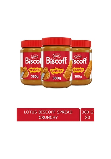 Biscoff Sprad Crunchy 380 G X 3