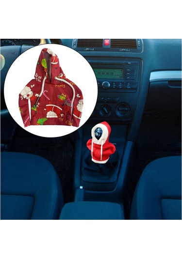 Suntek Kadınlar Için Yumuşak Hoodie Kapak Vites Kolu Kırmızı