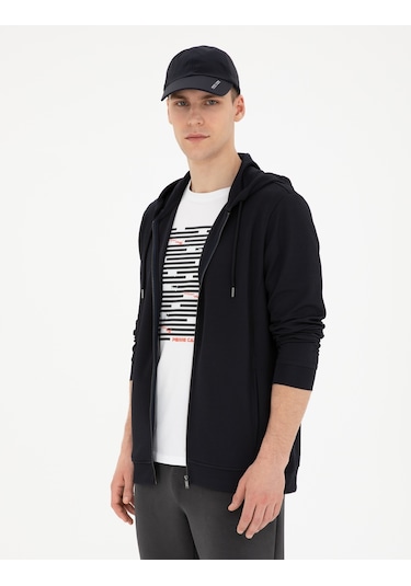 Pierre Cardin Erkek Lacivert Hırka Örme 50285212-vr033 Lacivert