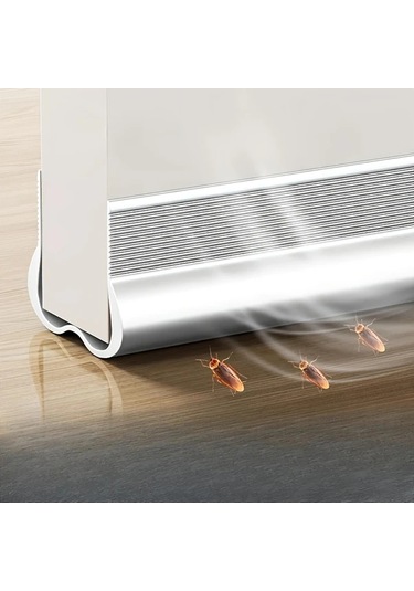 Hightower Beyaz Pvc Esnek Kapı Altı Rüzgarlığı, Ses Azaltıcı Ve Enerji Tasarruflu Süpürme Contası Diğer