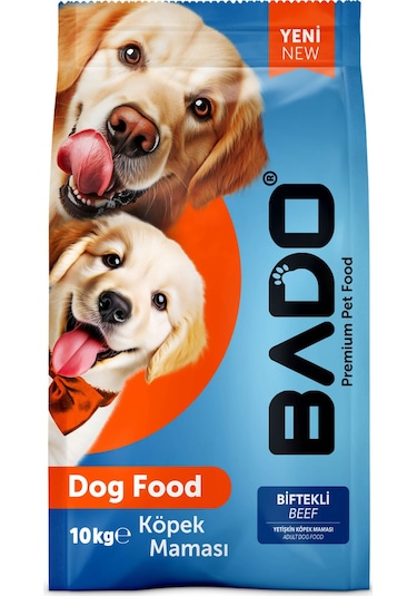 Bado Yetişkin Köpek Maması Biftekli 10 Kg