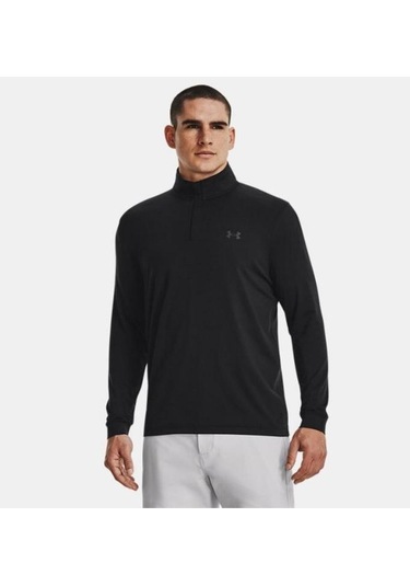Erkek Ua Playoff ¼ Fermuarlı 1370155-001 Siyah