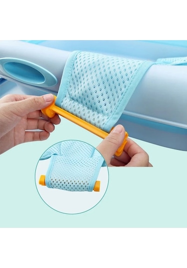 Flybuy Yenidoğan Taşınabilir Bebek Küveti Kaymaz Ped Mat Duş Rs