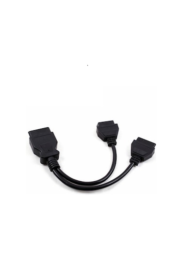 Adaptör Kablo Soket Çoklayıcı Y Kablo 16 Pin Uzatma Kablosu 30 CM
