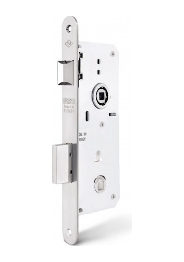 Tursan Gömme Kilit Wc Oval 18 Mm Aynalı 40 Mm