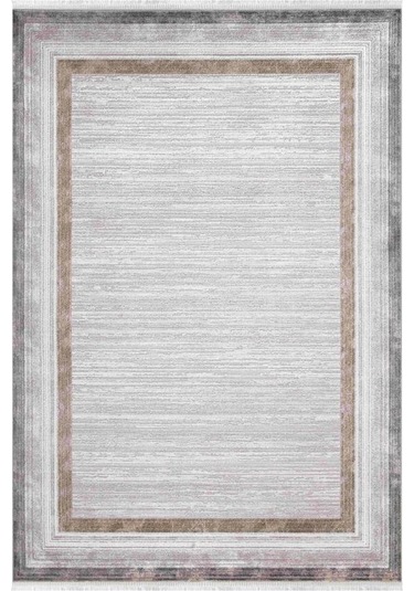 Vivaldi Nüans 1045 Vizon Serisi Akrilik Salon Oturma Yatak Odası Halısı Vizon