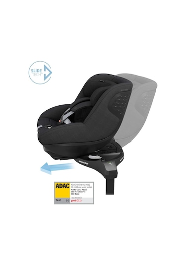 Maxi-cosi Pearl 360 Slidetech 0-18 Kg Bebek Oto Koltuğu Authentic Black