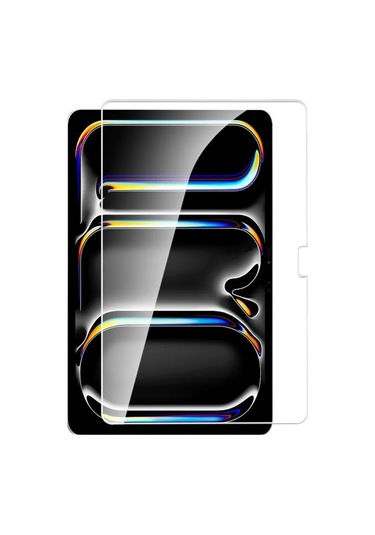Apple Uyumlu iPad Pro 11 2024 Tablet Tempered Glass Cam-al8101