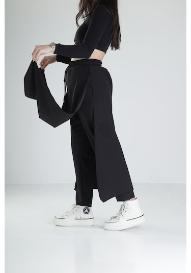 Cocopelli Tasarım Samurai Pantolon Coc1808 Siyah