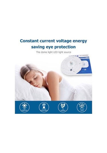 Pazly 180w Tavan Işık Modülü Led Işık Kaynağı Güçlendirme Beyaz Enerji Verimli Beyaz