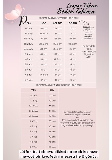 Kız Çocuk Leopar İspanyol Uzun Kollu Alt Üst Bandana Takım Tkm-0150 Siyah-leopar Siyah - Leopar