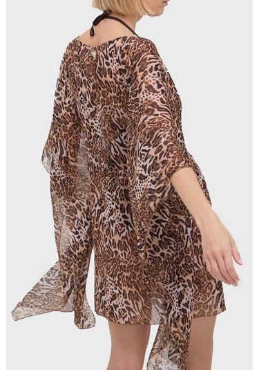 Guess Kadın Kimono E4gk05 Wdw82 P122 Leopar