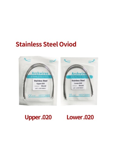 10packs 100 Adet Paslanmaz Çelik Ss Braketi Tel Oround Yuvarlak Dikdörtgen Altın