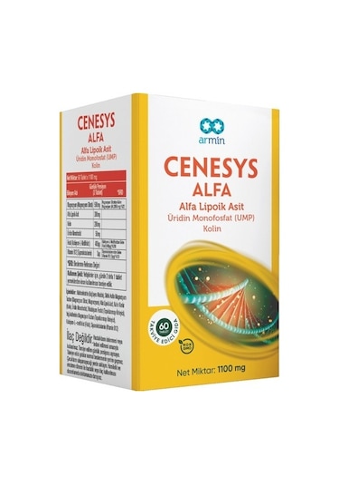 Armin Cenesys Alfa Lipoik Asit 60 Tablet