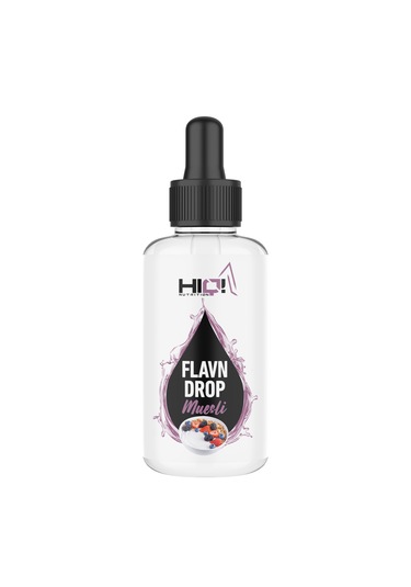 Hıq Flav'n Drops 30ml Mueslı Flavored