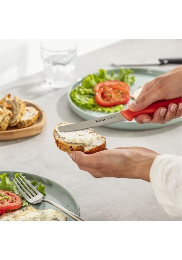 Colorfood Tırtıklı Çok Amaçlı Bıçak 10cm Turuncu Turuncu
