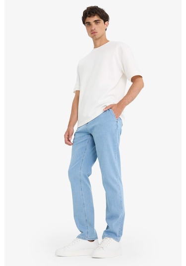 Defacto Sergio Regular Fit Normal Bel Boru Paça Jean Pantolon F5646ax25aunm39 Mavi Defacto Sergio Regular Fit Normal Bel Boru Paça Jean Pantolon F5646ax25aunm39 Mavi