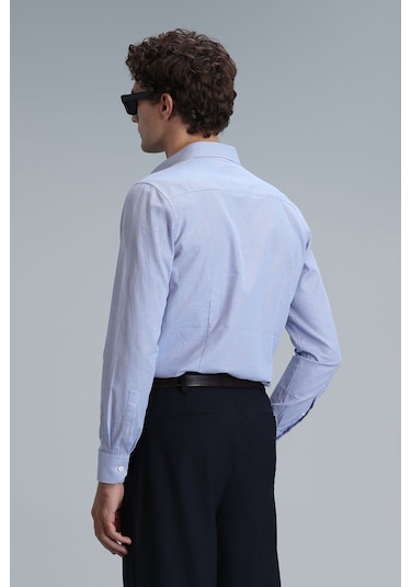 Lufian Menar Erkek Basic Gömlek Comfort Fit Mavi Mavi 111010615100300 Mavi Lufian Menar Erkek Basic Gömlek Comfort Fit Mavi Mavi 111010615100300 Mavi