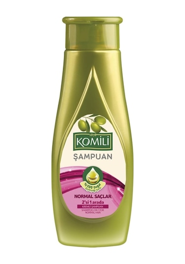 Komili Normal Saçlar için 2'si 1 Arada Şampuan 500 ML