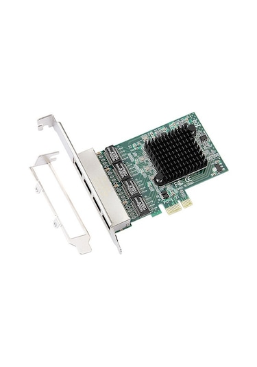 Open Smart OPS01G44RT Quad 4 Port 1 GB PCI-E X1 Ethernet Kart