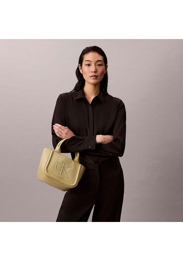 Calvin Klein Kadın Yeşil El Çantası Lv04f3219g-ıyz Yeşil