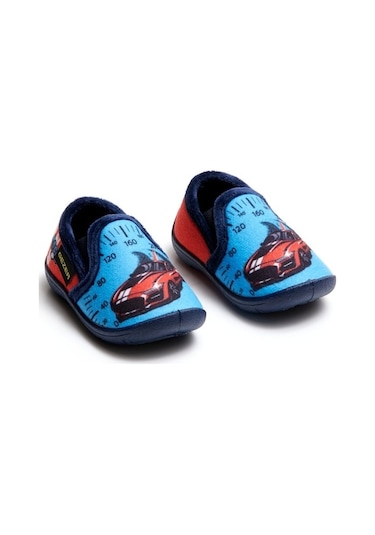 Gezer Kışlık Tasarım Panduf Bebe Erkek Ayakkabi (554653637) Mavi