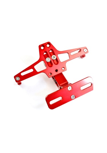 Yaozixa Motosiklet Plaka Tutucusu Cnc Alyuminyum Msx Bws İçin Ayarlanabilir Renkli Modifikasyon Aksesuarı Diğer