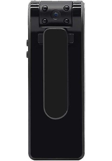 Mini Gövde Kamerası Hd1080p Kablosuz Taşınabilir Ev Bakıcı Kamerası Hareket Algılama Özellikli Renk: Siyah