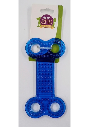 Ans Köpekler İçin Delikli Jel Kemik Diş Kaşıma Isırma Oyuncak 14 cm
