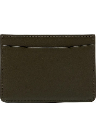 A.p.c André Unisex Deri Kartlık Koyu Yeşil 2 Ürün Kodu 002700