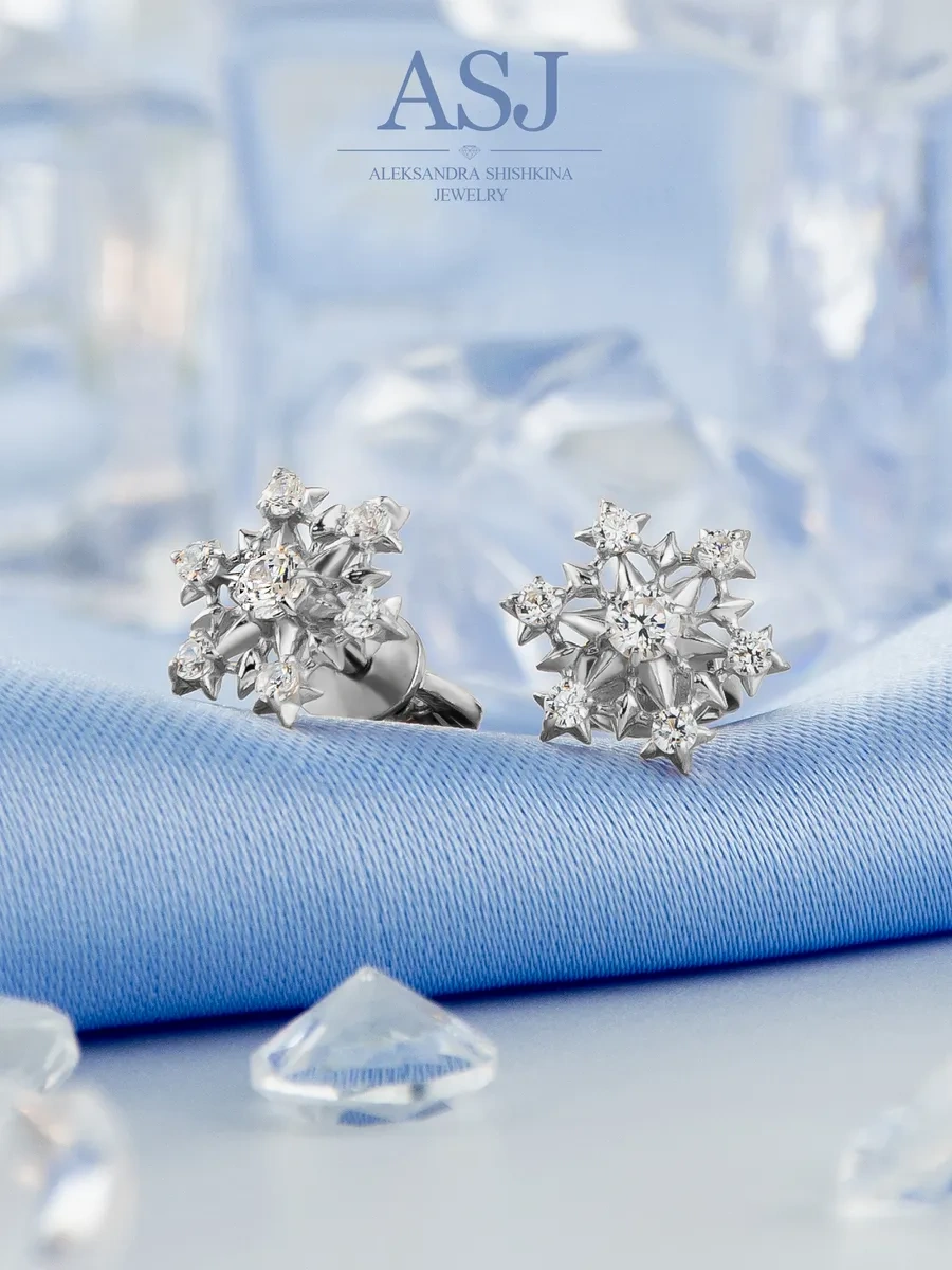 Asj Çocuk Boyunluğu Gümüş 925 Kar Taneleri 314336469 Diğer