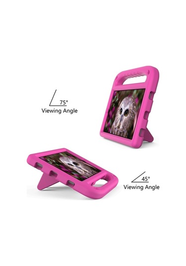 Yunboo Samsung Uyumlu Tab A7 Lite T220/t225 Çocuklar İçin Şok Emici Eva Kılıf - Pembe Renk Diğer Diğer