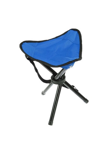 Balıkçı Taburesi Katlanabilir Tabure Mavi