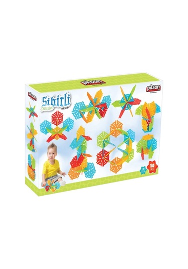 Pilsan 03 294 Sihirli Daireler 80 Parça Eğitici Oyuncak
