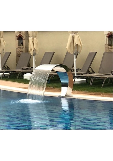 Havuz Başı FiskiyeHavuz Kenarı Su Perdesi Sistemi Midi Su Perde 60 x 50 CM